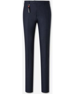 Marco Pescarolo Pantalones De Vestir Cashmere - Azul