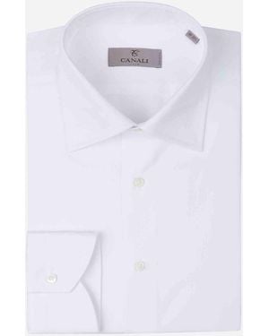 Canali Classic Cotton Shirt - White