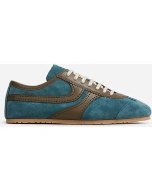 Dries Van Noten Suede Sneakers - Green
