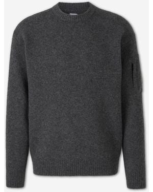 C.P. Company Jersey Cuello Redondo - Gris
