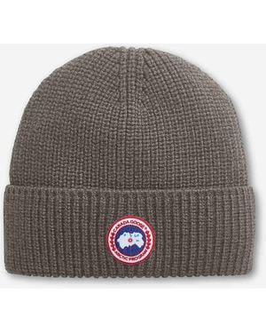 Canada Goose Rib Toque Hat - Grey
