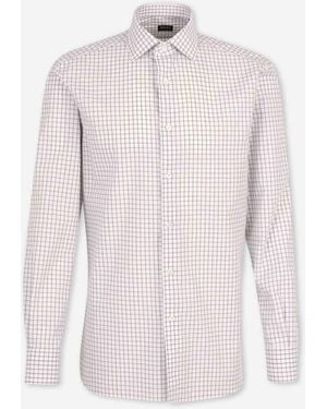 ZEGNA Long Sleeve Shirt - Pink
