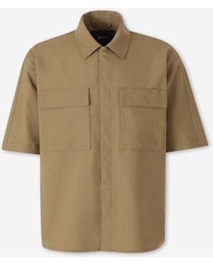 Laminar Wool Touch Shirt - Natural