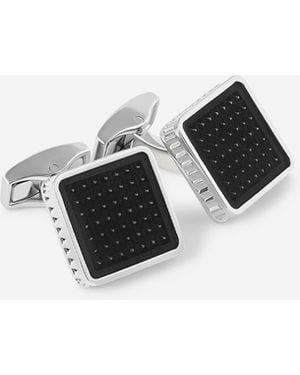 Tateossian Giza Ice Cufflinks - White