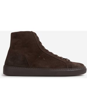 Henderson Sneakers Alte Pelle - Marrone