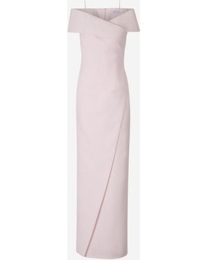 Safiyaa Structured Maxi Dress - Pink