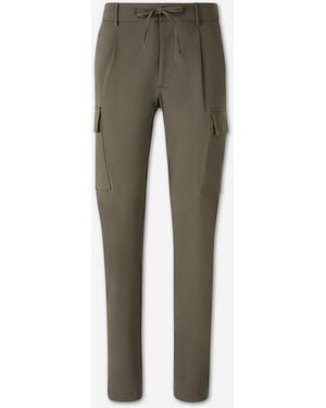 Berwich Straight Cargo Trousers - Grey