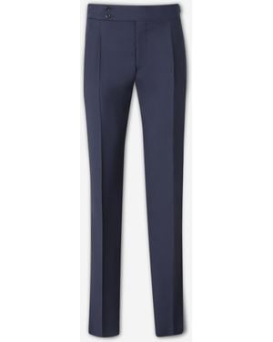 SCABAL® Wool Dress Pants - Blue
