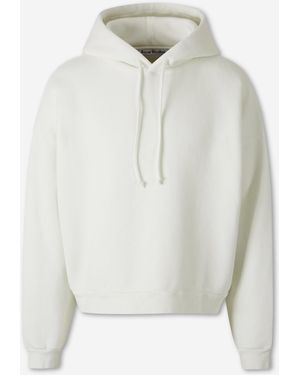 Acne Studios Hooded Sweatshirt - White