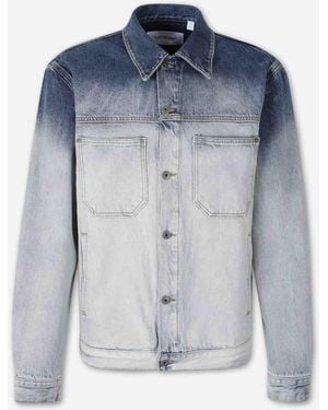 Off-White c/o Virgil Abloh Jeansjacke - Blau
