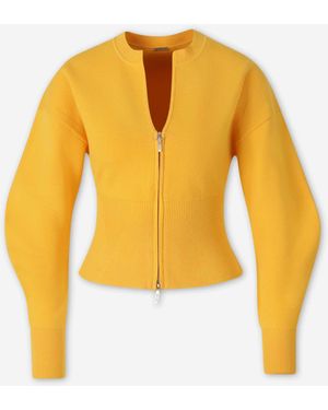 Cult Gaia Monroe Point Cardigan - Yellow