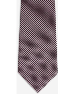 Tom Ford Textured Tie - Purple