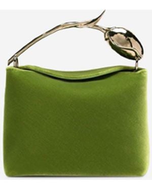Erdem Bolso Bloom Mini - Verde