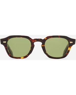 Cutler and Gross Occhiali Da Sole 1420 Rotondo - Verde