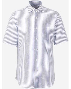 Santa Eulalia Camisa Motivo Rayas - Bianco