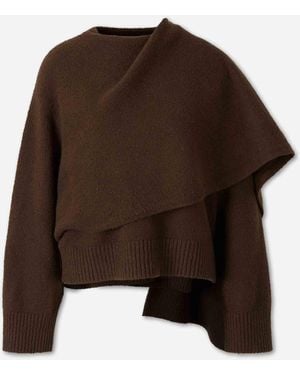 Altuzarra Jersey Palmer - Marrón