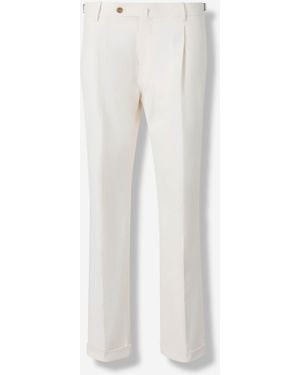 Santa Eulalia Regular Fit Trousers - White