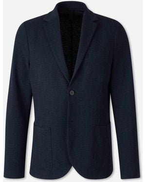 Harris Wharf London Blazer Straight Wool - Blue