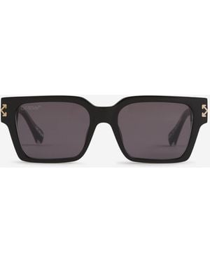 Off-White c/o Virgil Abloh Square Sunglasses - Gray
