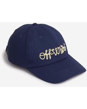Off-White c/o Virgil Abloh Gorra Logo - Azul