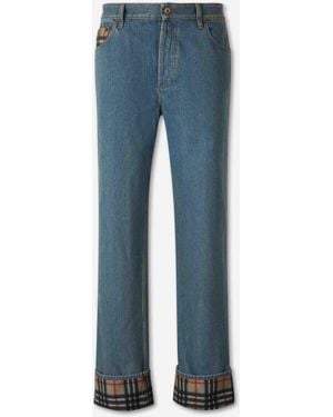 Burberry Straight Jeans - Blue
