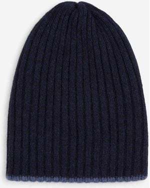 Fedeli Berretto Double Cashmere - Blu