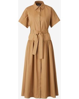 Max Mara Abito Camicia Midi - Neutro