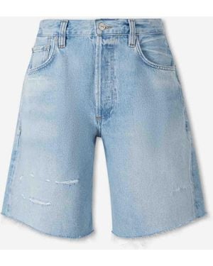Citizens of Humanity Ayla Bermuda Shorts - Blue