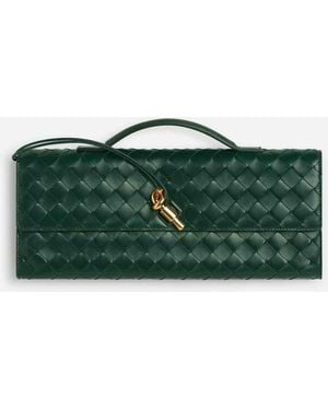 Bottega Veneta Andiamo Clutch Bag - Green