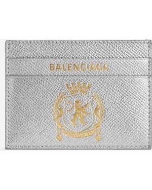 Balenciaga Porte-Carte Logo - Blanc