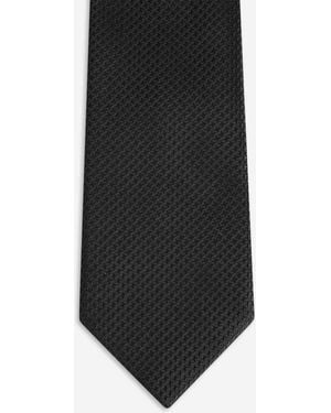 Tom Ford Textured Tie - Black