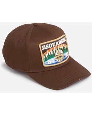DSquared² Gorra Bordado - Marrón
