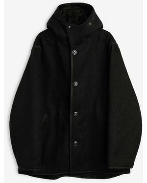 Our Legacy Short Wool Coat - Black