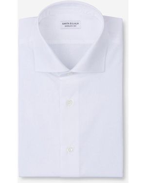 Santa Eulalia Camisa Formal Classic Fit - White