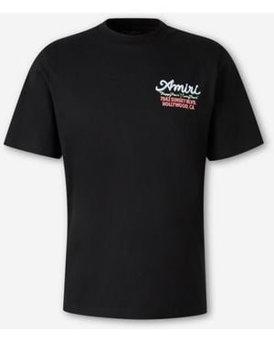 Amiri Round Neck T-Shirt - Black