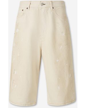 Acne Studios Bermudas Rectas - Blanco