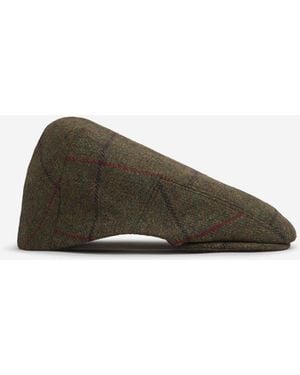 Lock & Hatters Tweed Plaid Beret - Green