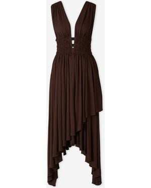 Alaïa Deesse Dress - Brown