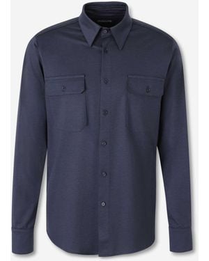 Tom Ford Stretch Fabric Shirt - Blue