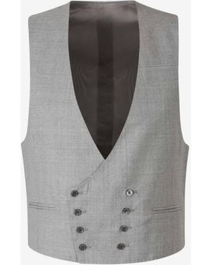 Santa Eulalia Gilet Incrociato Classico - Grigio