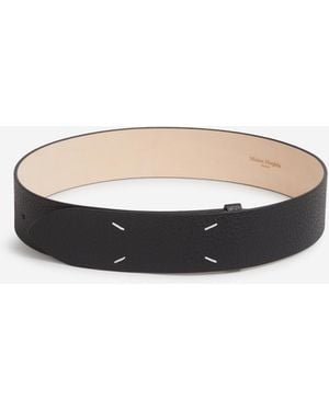 Maison Margiela Four Stitches Belt - White