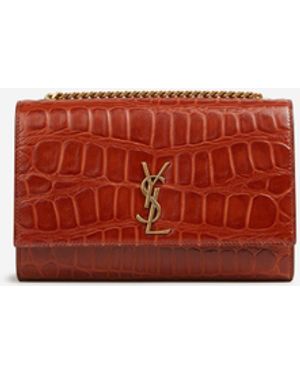 Saint Laurent Borsa Kate Mini - Bianco
