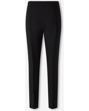Roland Mouret Skinny Wool Pants - Black