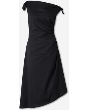 STAUD Bellaria Midi Dress - Black