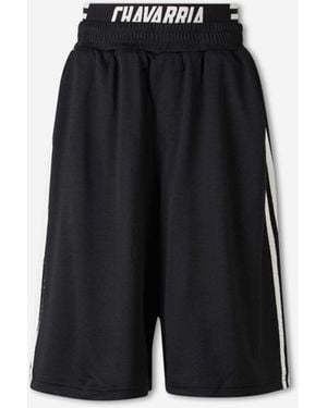 ADIDAS X WILLY CHAVARRIA Technical Straight Bermuda Shorts - Blue