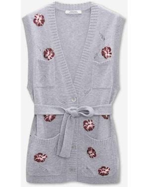Dorothee Schumacher Blooming Statements Cardigan - Blue