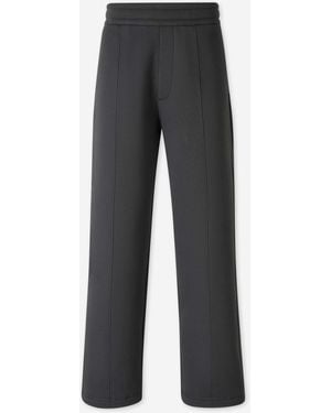 Ami Paris Cotton Sports Sweatpants - Gray