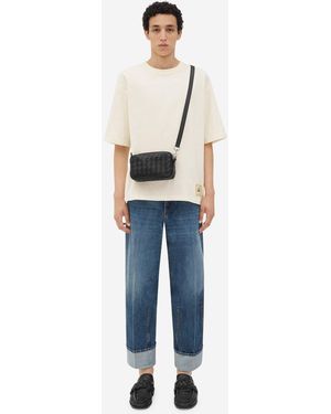 Bottega Veneta Bandolera Intrecciato Camera Bag - Azul