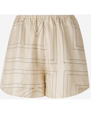 TOTEME Pantaloncini - Neutro