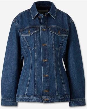 Agolde Myra Denim Jacket - Blue